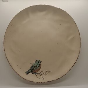 Sweet bird serving plate